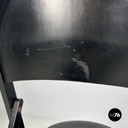 Italian mid-century modern black folding chair Tric Castiglioni BBB, 1960s