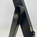 Italian mid-century modern black folding chair Tric Castiglioni BBB, 1960s