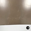 Italian mid-century modern brown folding chair Tric Castiglioni Bonacina, 1960s