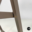 Italian mid-century modern brown folding chair Tric Castiglioni Bonacina, 1960s