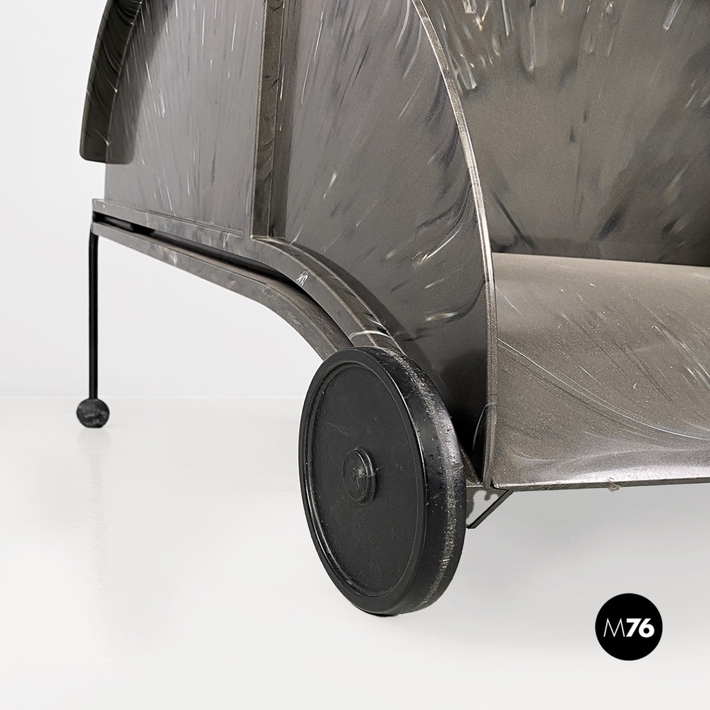 Lounge chair 4841 di Anna Castelli Ferrieri per Kartell, 1980 ca.