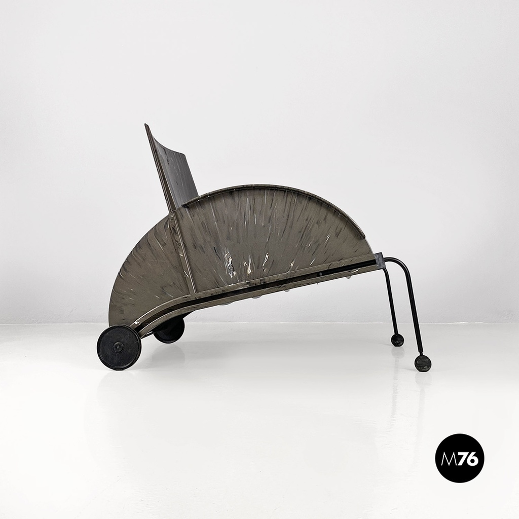 Lounge chair 4841 di Anna Castelli Ferrieri per Kartell, 1980 ca.