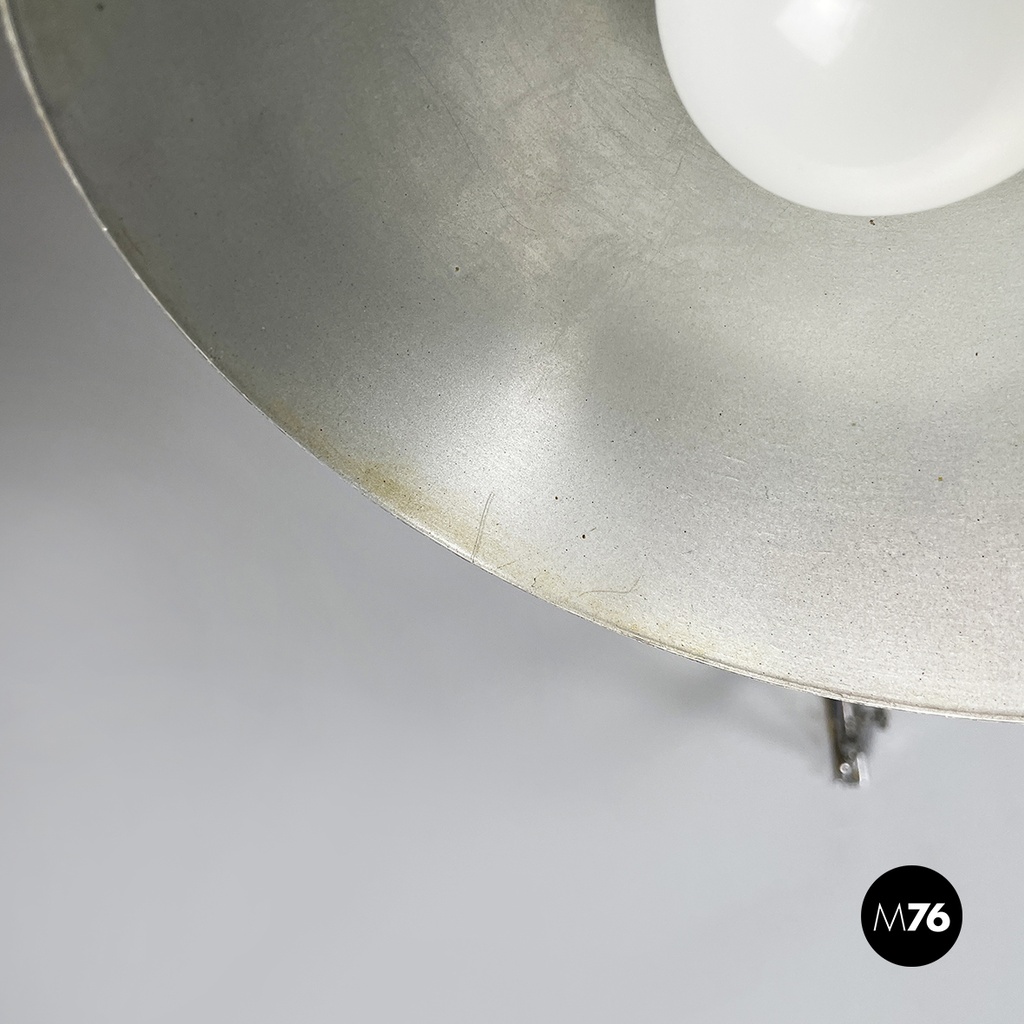 Italian mid-century modern Pantograph wall lamp in red metal, 1960s