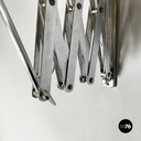 Italian mid-century modern Pantograph wall lamp in red metal, 1960s