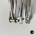 Italian mid-century modern Pantograph wall lamp in red metal, 1960s