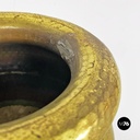 Vaso in ottone, 1970 ca.