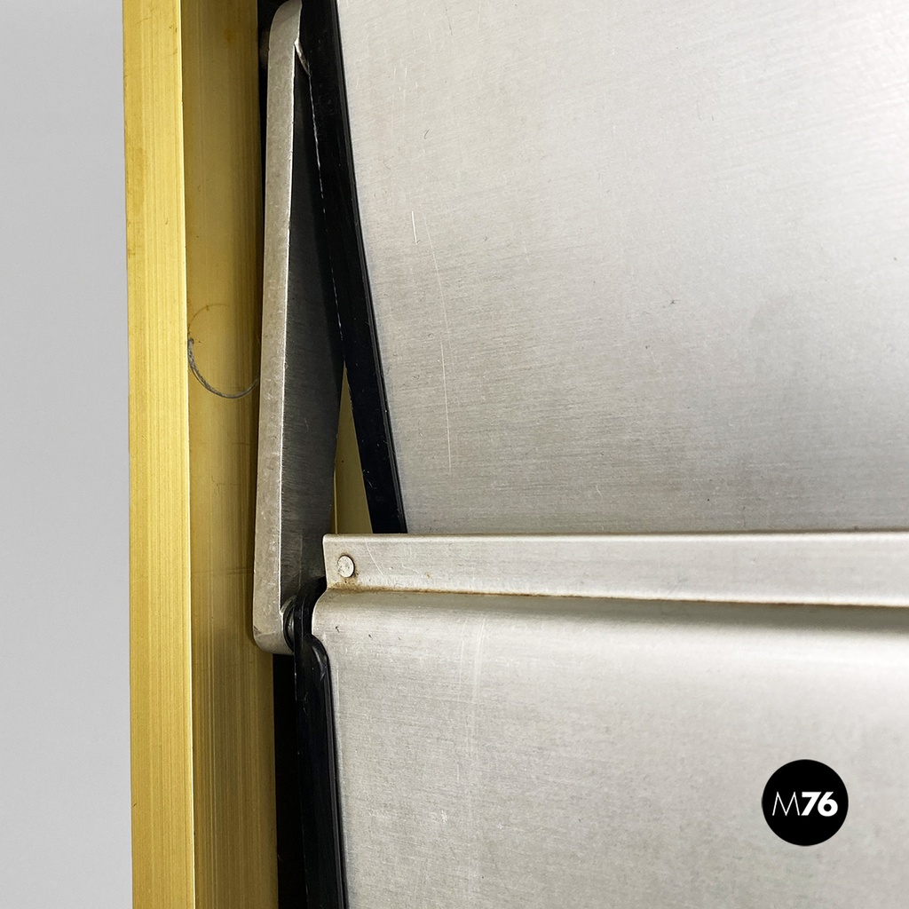 French industrial brise-soleil aluminium panel by Jean Prouvè, 1956