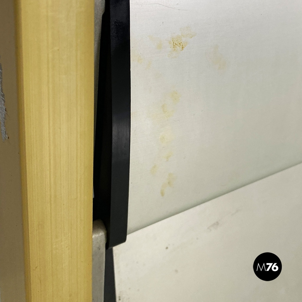 French industrial brise-soleil aluminium panel by Jean Prouvè, 1956