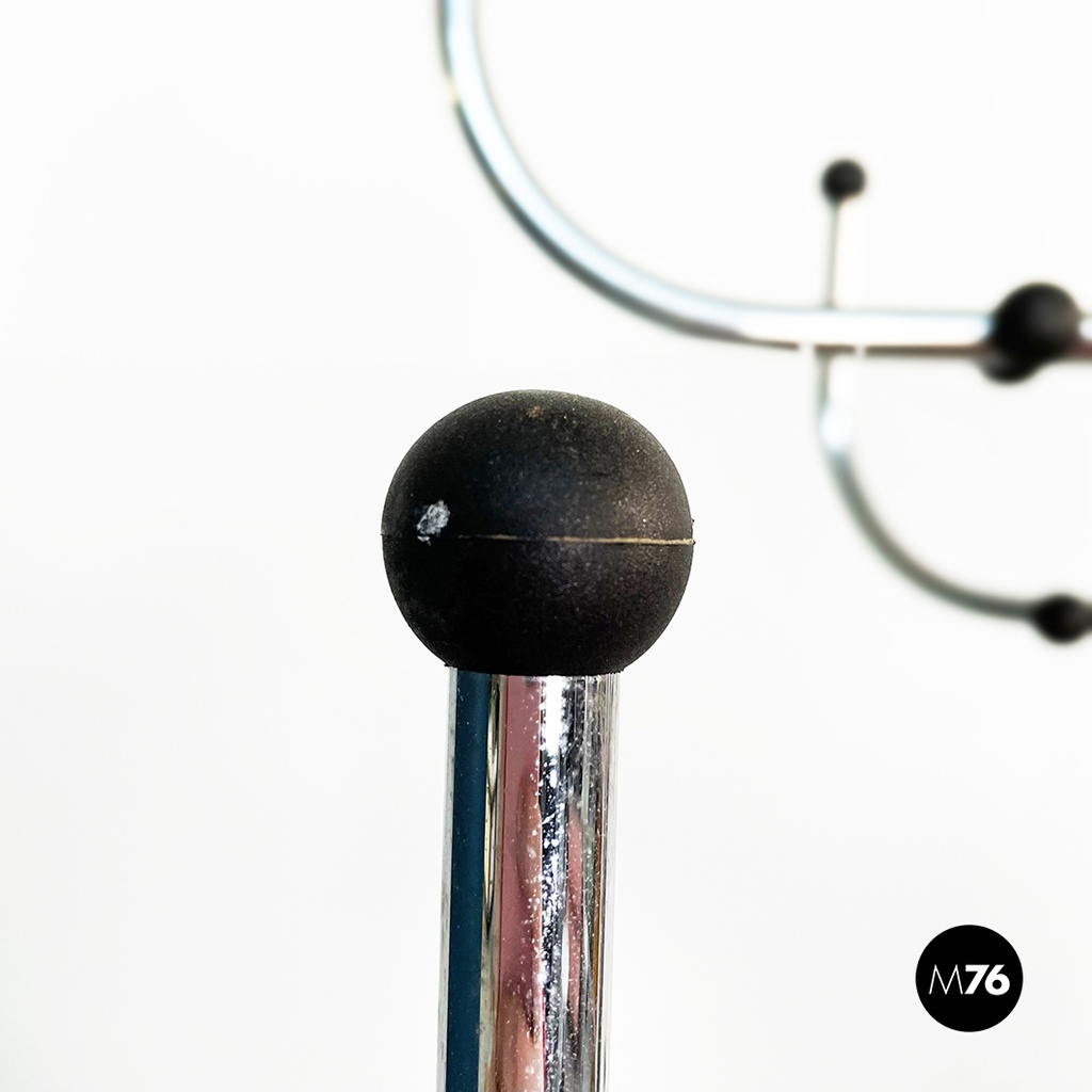 Appendiabiti cromato Coat Tree di Sidse Werner per Fritz Hansen, 1971