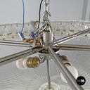 Lampadario di Barovier&Toso in vetro di Murano trasparente, 1940 ca.