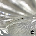 Lampadario di Barovier&Toso in vetro di Murano trasparente, 1940 ca.