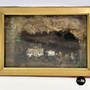 Scatola diorama con scena di celebrazione religiosa, 1950 ca.