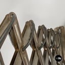 Italian mid-century modern pantograph wall lamps with white metal diffuser 1960s