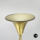 Lampada da terra in ottone, 1940 ca.