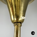 Lampada da terra in ottone, 1940 ca.