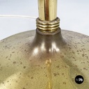 Lampada da terra in ottone, 1940 ca.