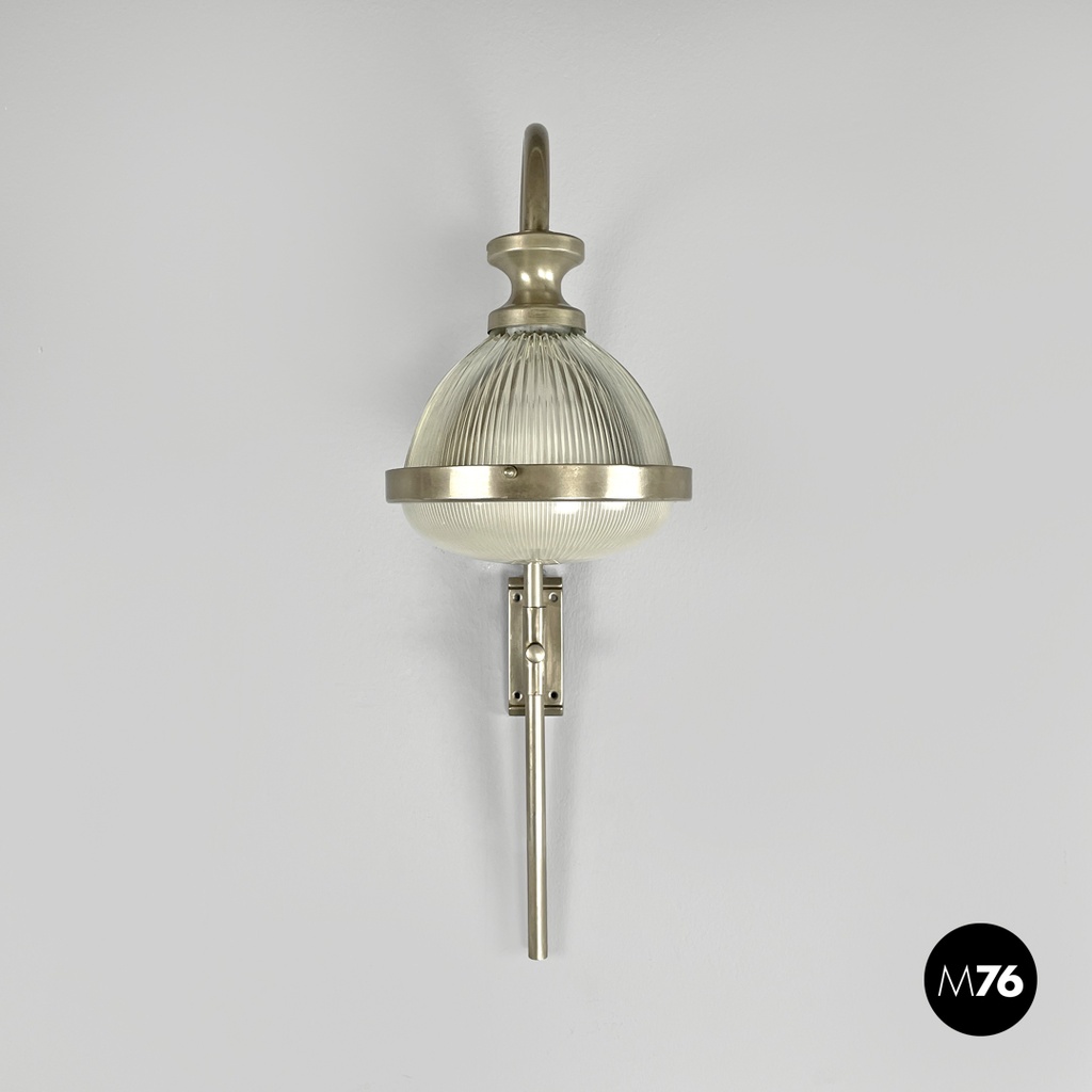 Italian mid-century modern metal wall lamp by Sergio Mazza for Artemide, 1960s