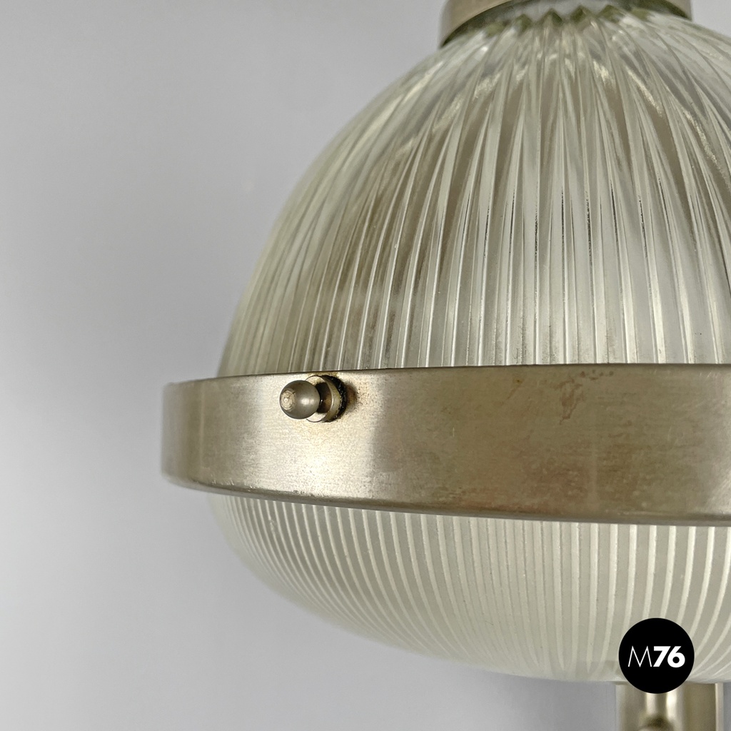 Italian mid-century modern metal wall lamp by Sergio Mazza for Artemide, 1960s