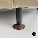 Italian mid-century modern cream white sofa Square Marco Zanuso for Arflex 1960s