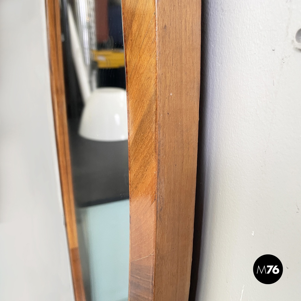 Specchio da parete in legno, 1960 ca.
