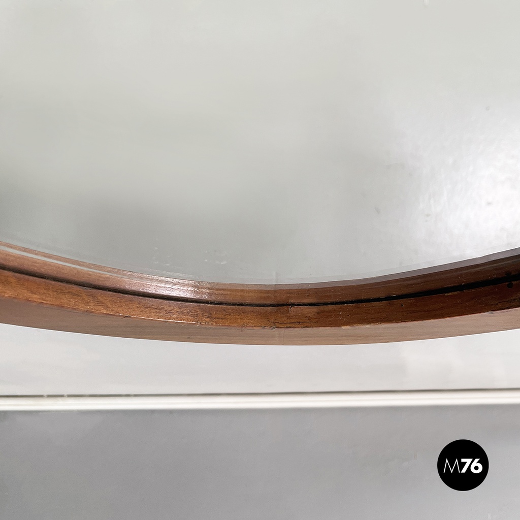 Specchio da parete in legno, 1960 ca.