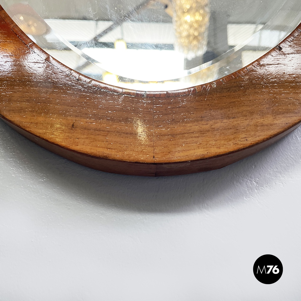 Specchio da parete in legno, 1960 ca.