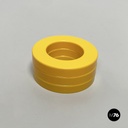 Italian modern yellow rings for the perpetual wall calendar by Ring A Date, 2020