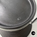 Portaombrelli tondo con base in ghisa, 1980 ca.