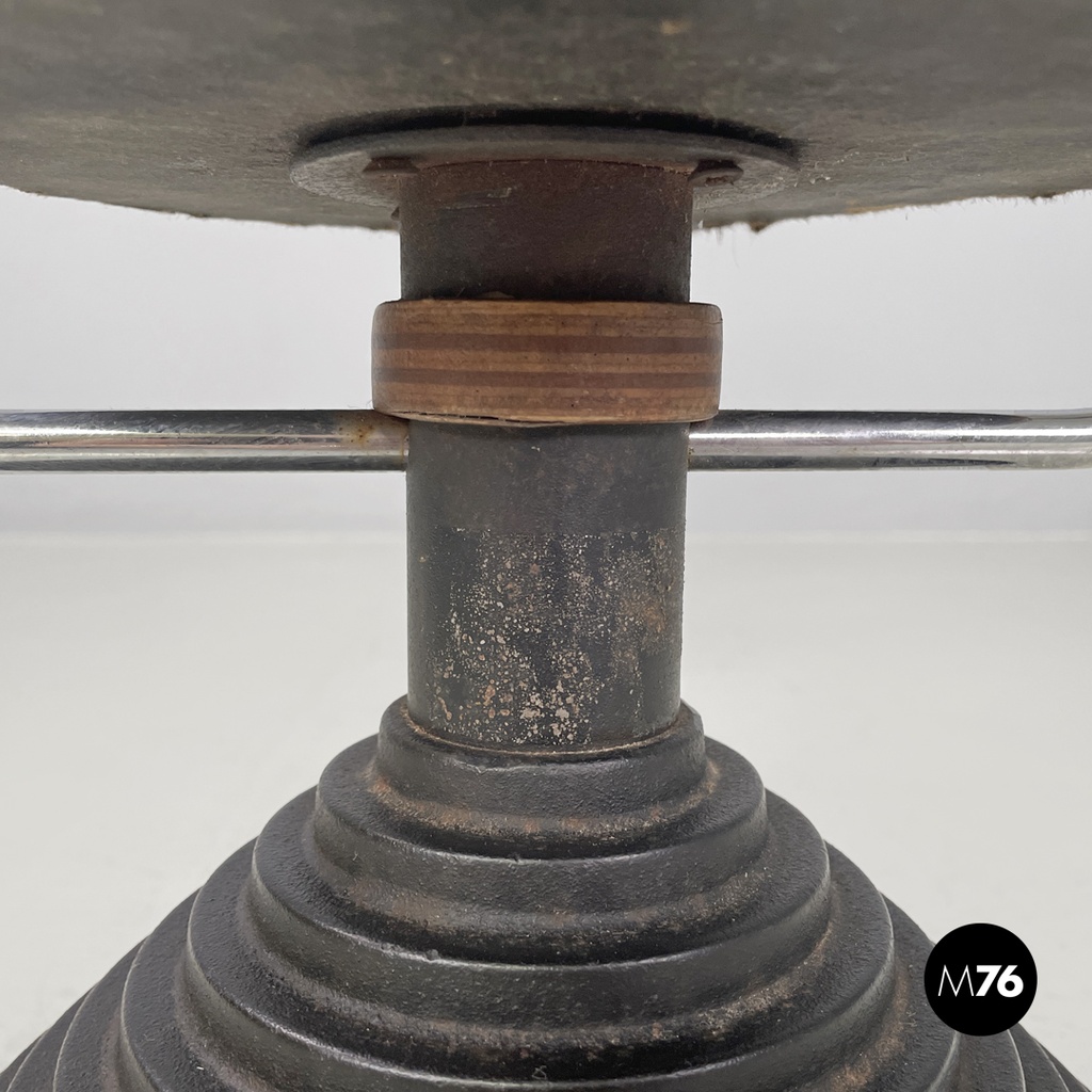 Portaombrelli tondo con base in ghisa, 1980 ca.