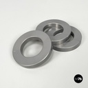 Italian modern gray rings for the perpetual wall calendar by Ring A Date, 2020s