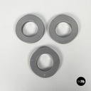 Italian modern gray rings for the perpetual wall calendar by Ring A Date, 2020s