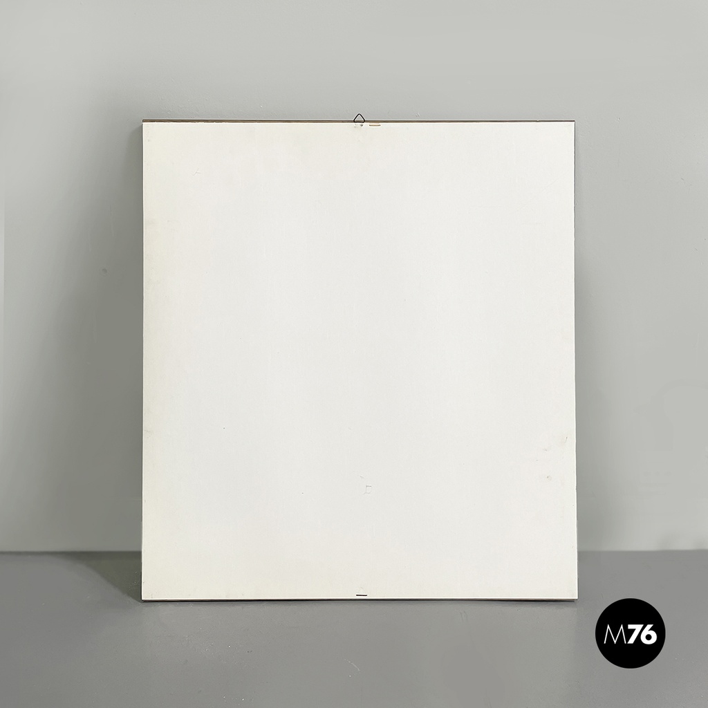 Quadro geometrico su carta, 1990 ca.