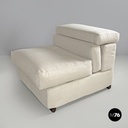 Italian modern modular white sofa Erasmo by Afra and Tobia Scarpa for B&B, 1970s