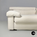 Italian modern modular white sofa Erasmo by Afra and Tobia Scarpa for B&B, 1970s