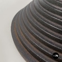 Portaombrelli tondo di Origlia in legno e ghisa, 1980 ca.