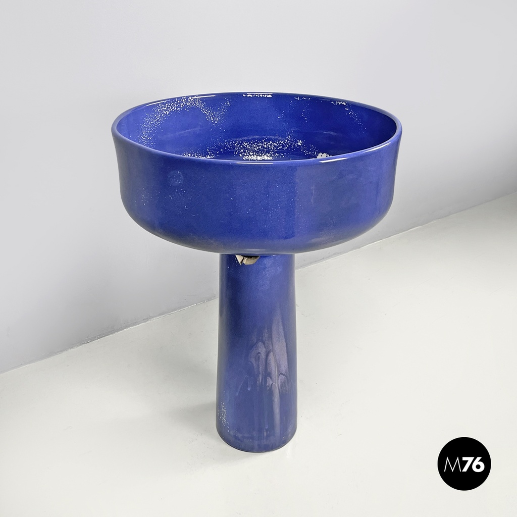 Italian modern prototype flowerpot Angelo Mangiarotti Fratelli Brambilla, 1970s