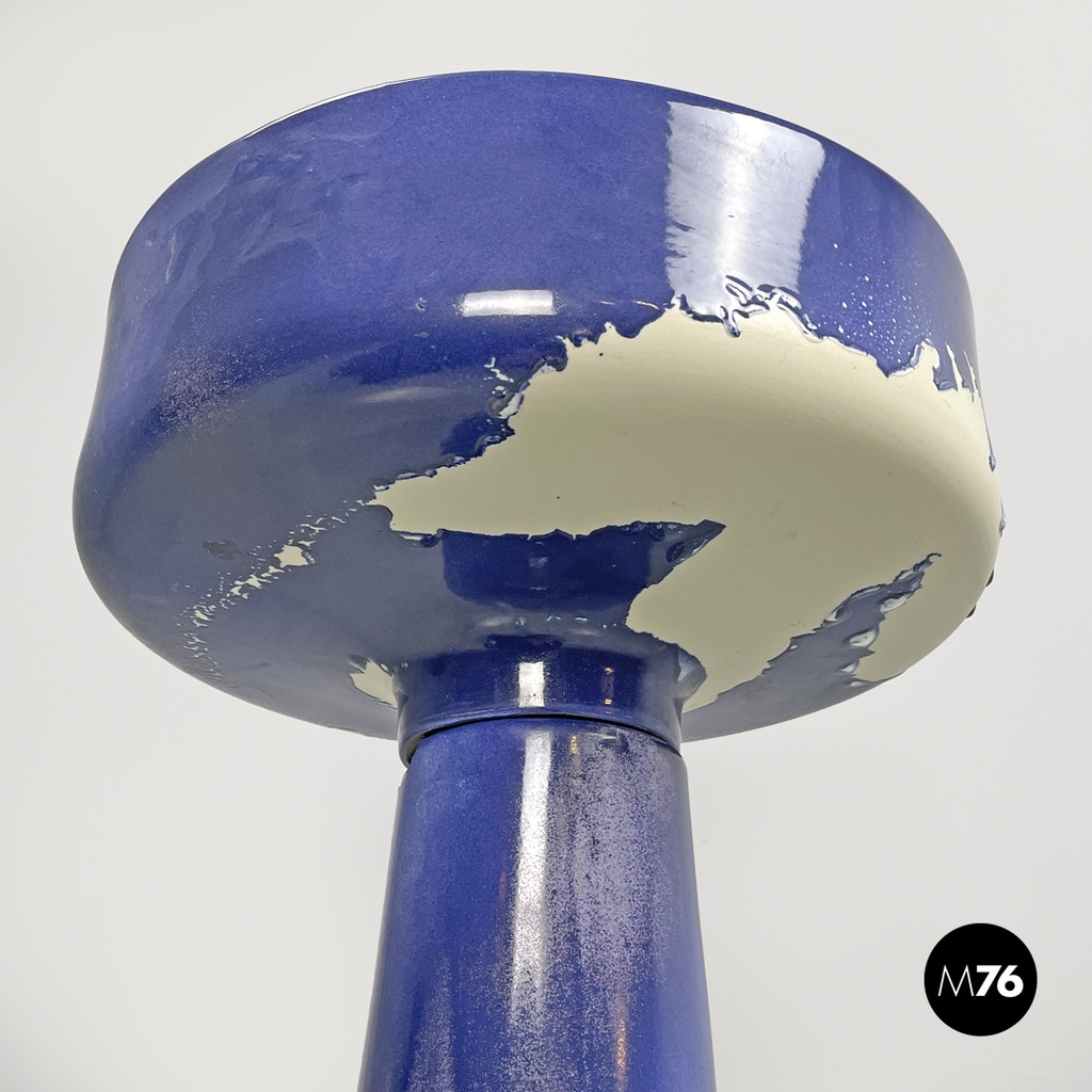 Italian modern prototype flowerpot Angelo Mangiarotti Fratelli Brambilla, 1970s