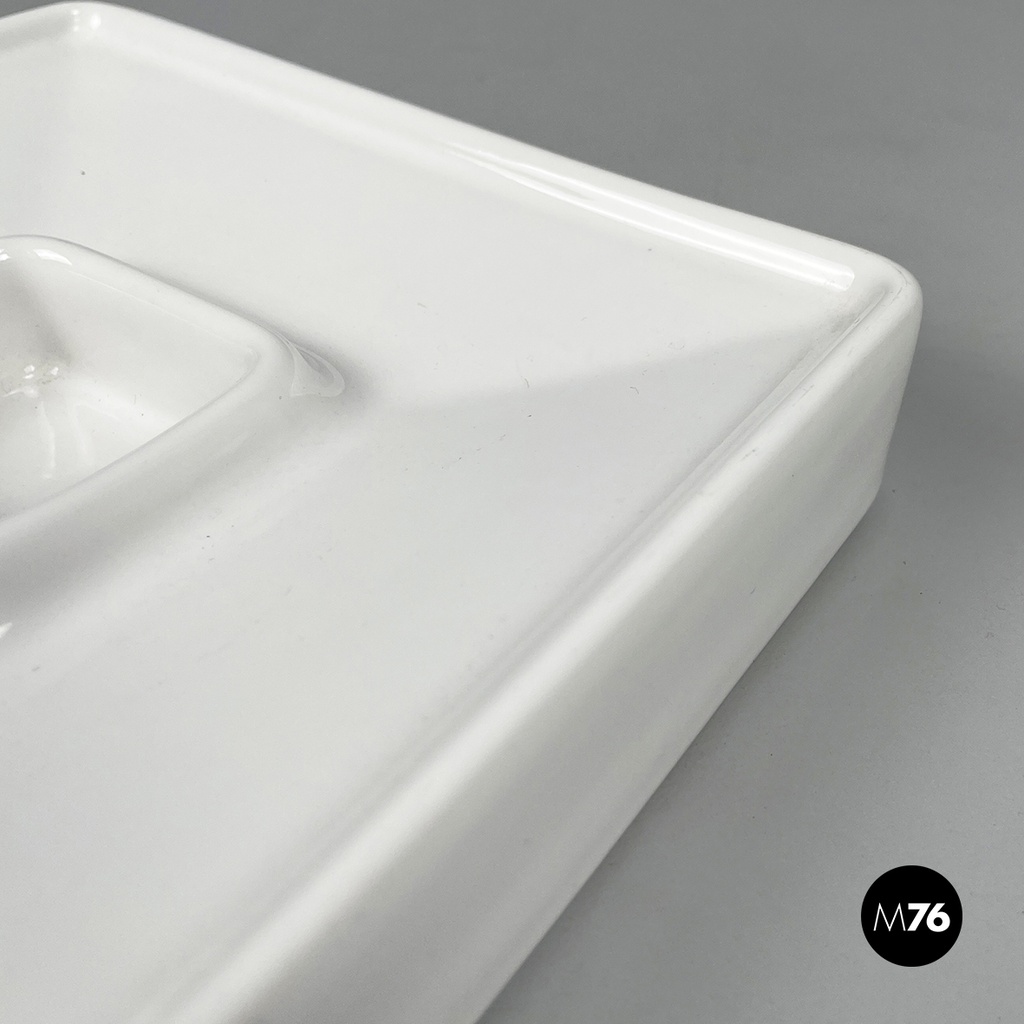 Italian mid-century modern Ashtray by Mangiarotti for Fratelli Brambilla, 1970s