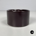 Italian mid-century modern brown vase by Mangiarotti Fratelli Brambilla, 1970s