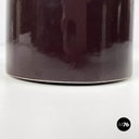 Italian mid-century modern brown vase by Mangiarotti Fratelli Brambilla, 1970s
