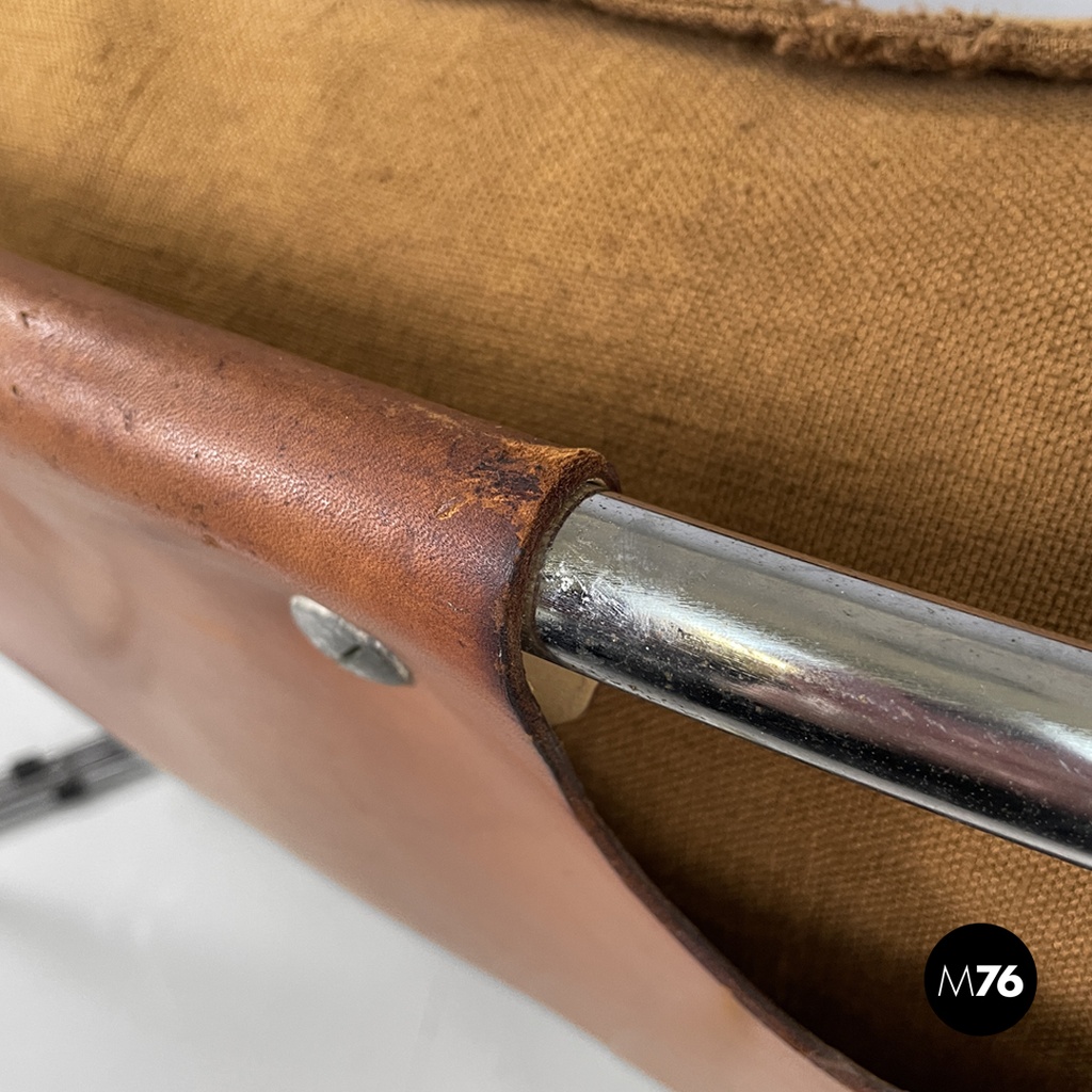 Italian modern brown fabric modular sofa Compor S 72 by Gero for Mussi, 1970s