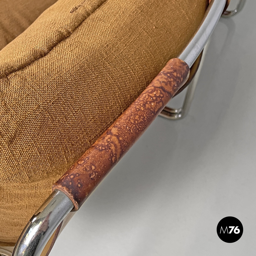 Italian modern brown fabric modular sofa Compor S 72 by Gero for Mussi, 1970s