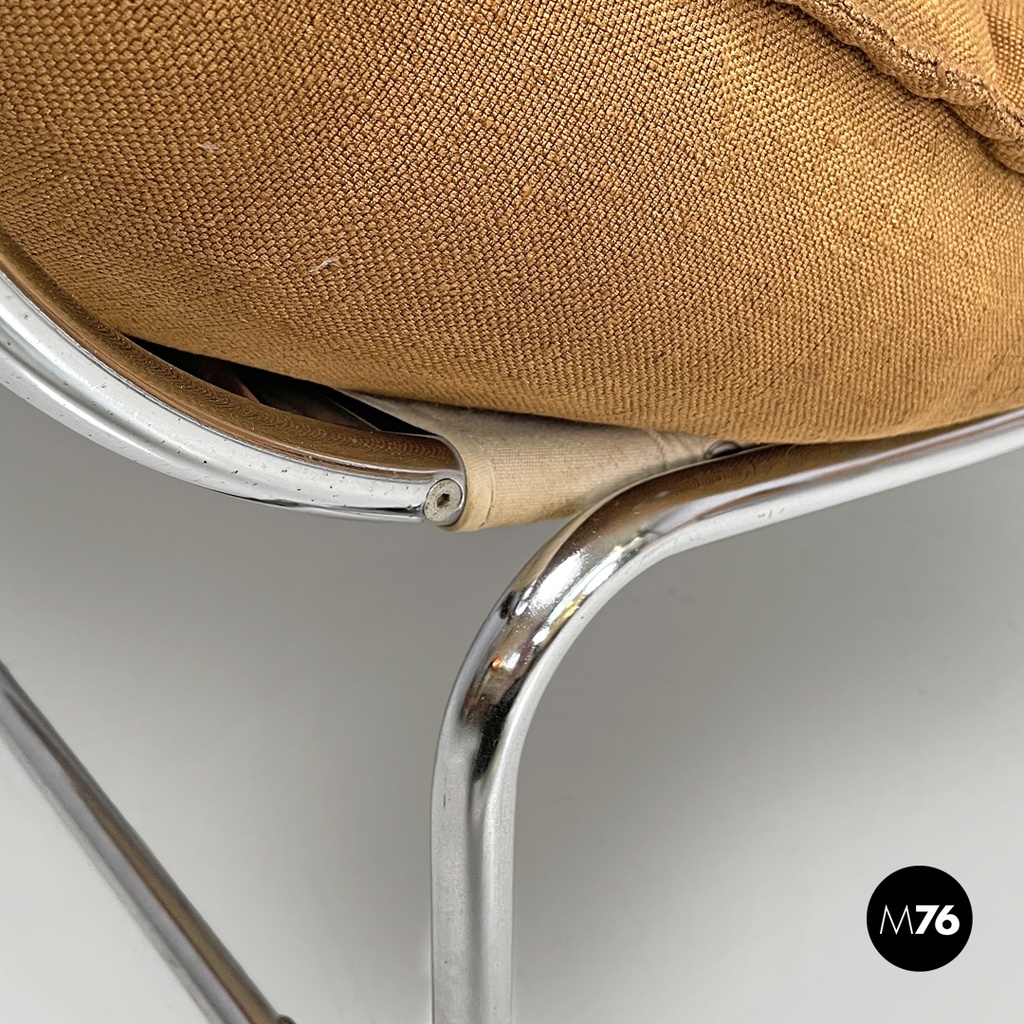 Italian modern brown fabric modular sofa Compor S 72 by Gero for Mussi, 1970s