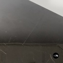 Italian modern black wood Saratoga table Lella Massimo Vignelli Poltronova 1960s