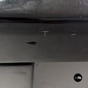 Italian modern black wood Saratoga table Lella Massimo Vignelli Poltronova 1960s