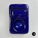 Italian mid-century modern blue egg cup by Mangiarotti Fratelli Brambilla 1970s