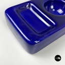 Italian mid-century modern blue egg cup by Mangiarotti Fratelli Brambilla 1970s