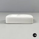 Italian mid-century modern white egg cups by Mangiarotti Fratelli Brambilla 1970