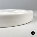 Italian mid-century modern white egg cup by Mangiarotti Fratelli Brambilla 1970s