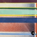 Quadro geometrico su carta, 1990 ca.